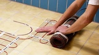 видео Водяной теплый пол в каркасном доме: технология монтажа и особенности данного типа отопления